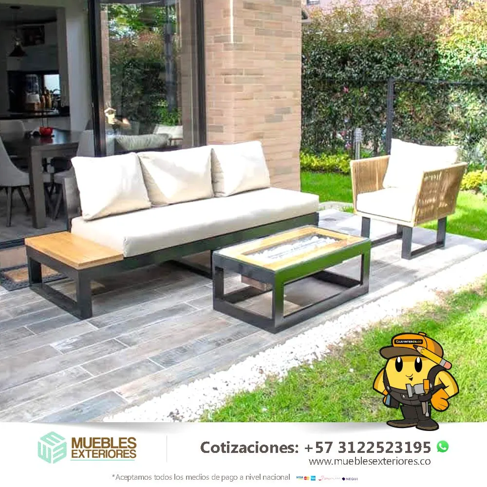 Proyecto de carpintería - muebles-exteriores